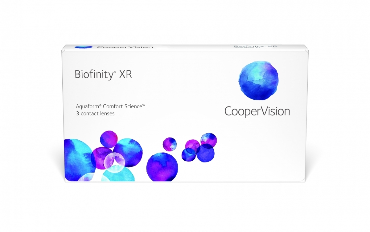 Lentes de hidrogel de silicona Biofinity XR
